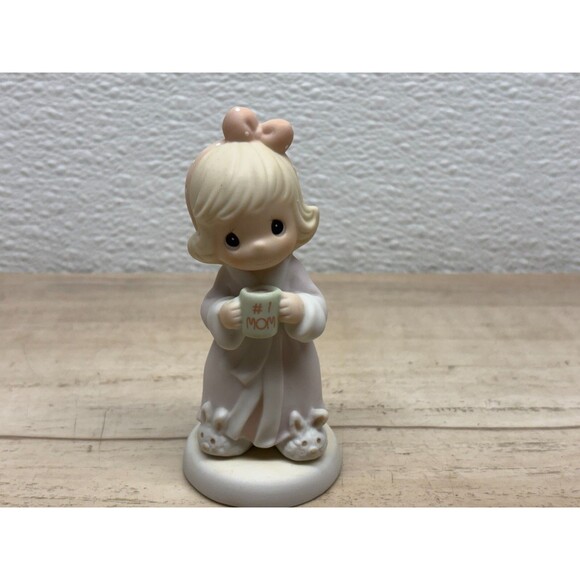 Vtg 1997 Enesco Precious Moments Thank You For The Time we Share Figurine - Picture 1 of 7
